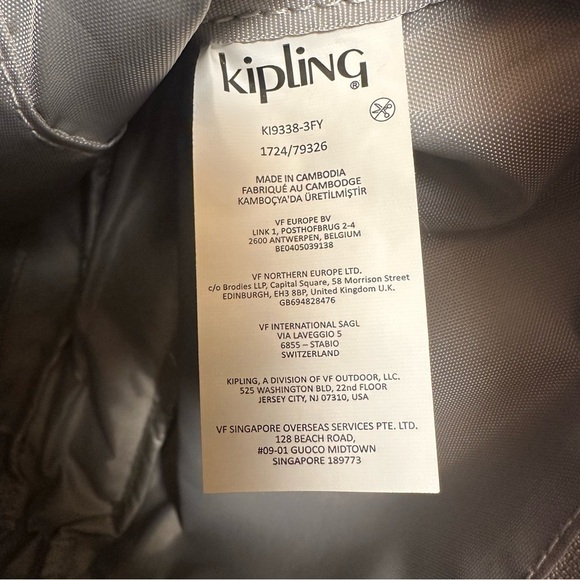 Kipling Damian Up Crossbody Bag Groovy Vines New With Tags NWT - Picture 9 of 13